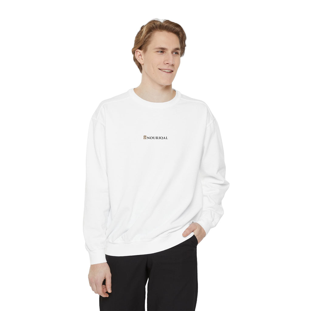 Minimal Small Logo sweatshirt | Tiny Center Chest Script