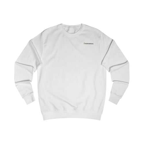 NOURIQAL Sweatshirt — Small Chest & Back Script Logo