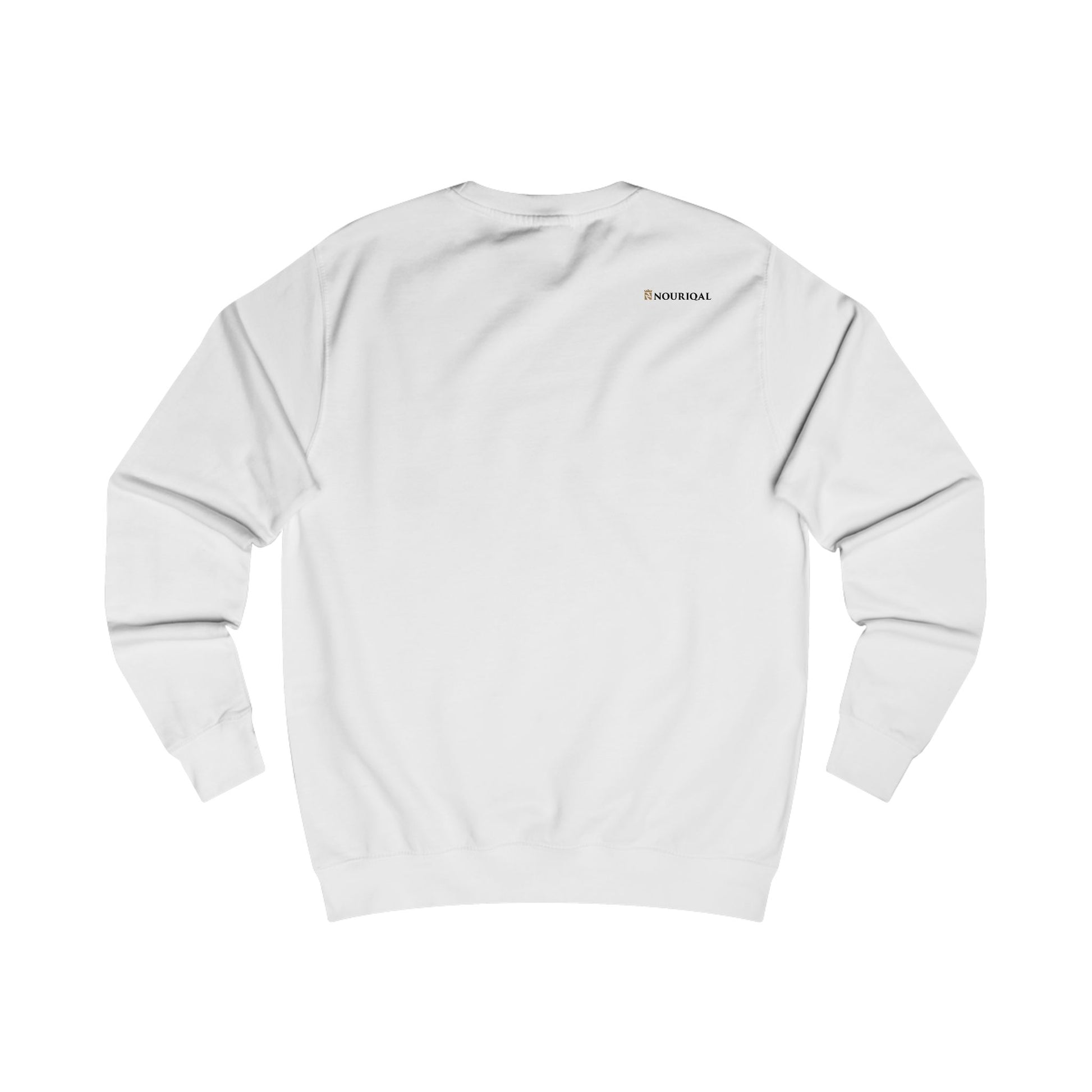 NOURIQAL Sweatshirt — Small Chest & Back Script Logo