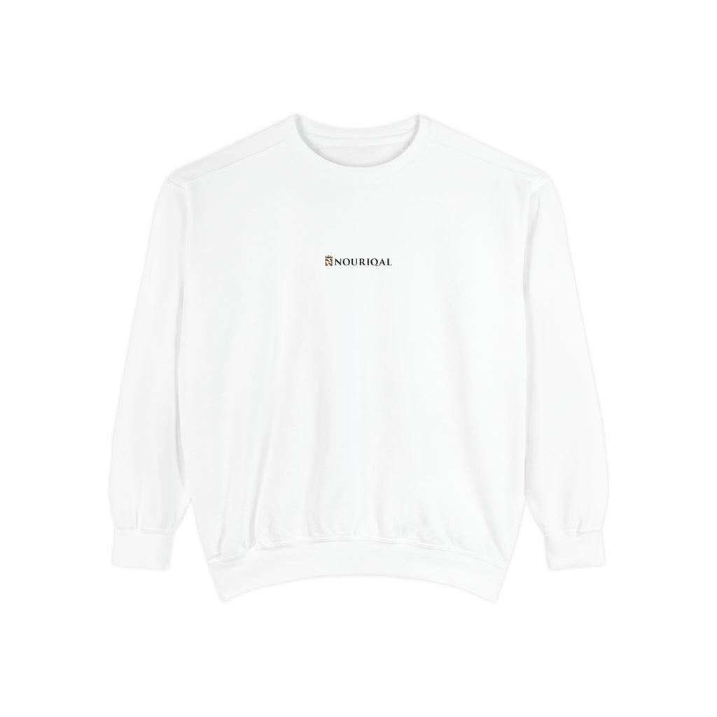 Minimal Small Logo sweatshirt | Tiny Center Chest Script