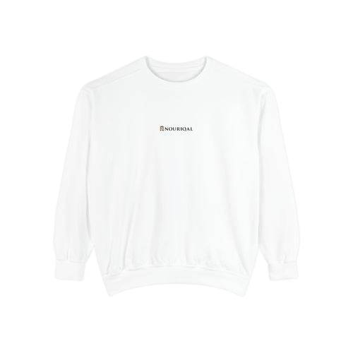 Minimal Small Logo sweatshirt | Tiny Center Chest Script