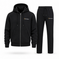NOURIQAL N1 ZIPPER TRACKSUIT - BLACK