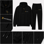 NOURIQAL N1 TRACKSUIT NON ZIPPER - BLACK