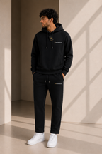 NOURIQAL N1 TRACKSUIT NON ZIPPER - BLACK