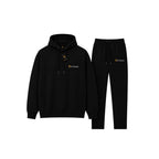 NOURIQAL N1 TRACKSUIT NON ZIPPER - BLACK