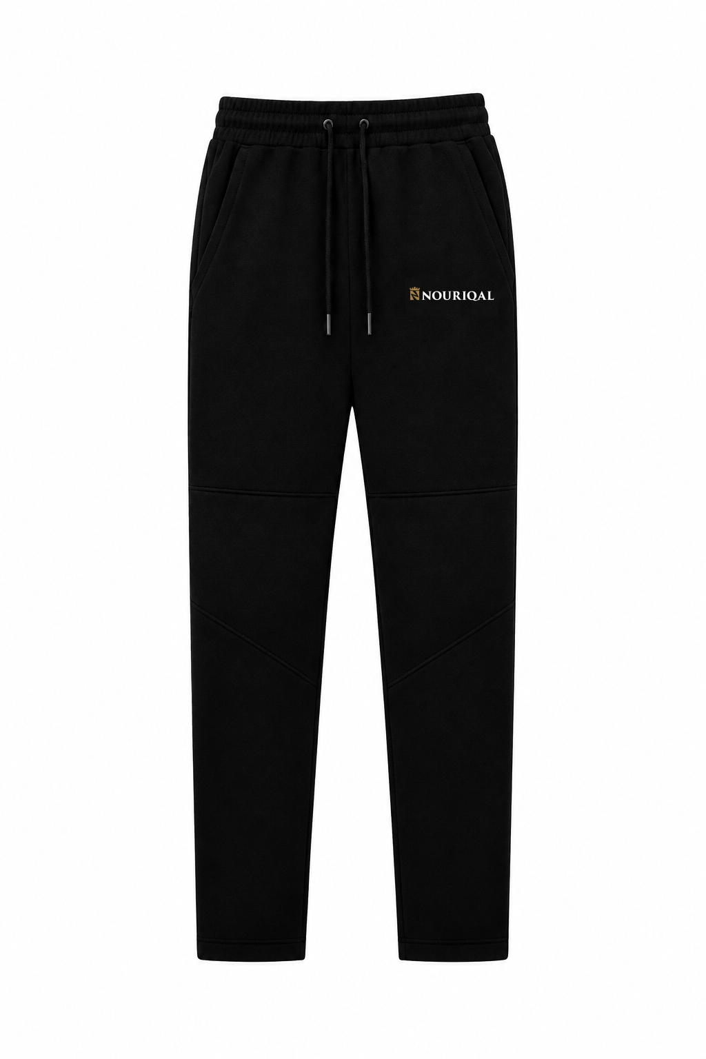 NOURIQAL N1 TRACKSUIT NON ZIPPER - BLACK